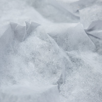 White Felted Non-Woven Interlining Detail