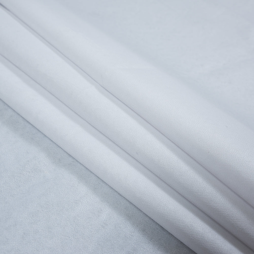 White Non-Woven Fusible Interlining Folded