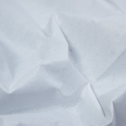 White Non-Woven Fusible Interlining Detail