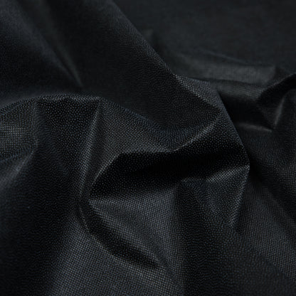Black Non-Woven Fusible Interlining Detail