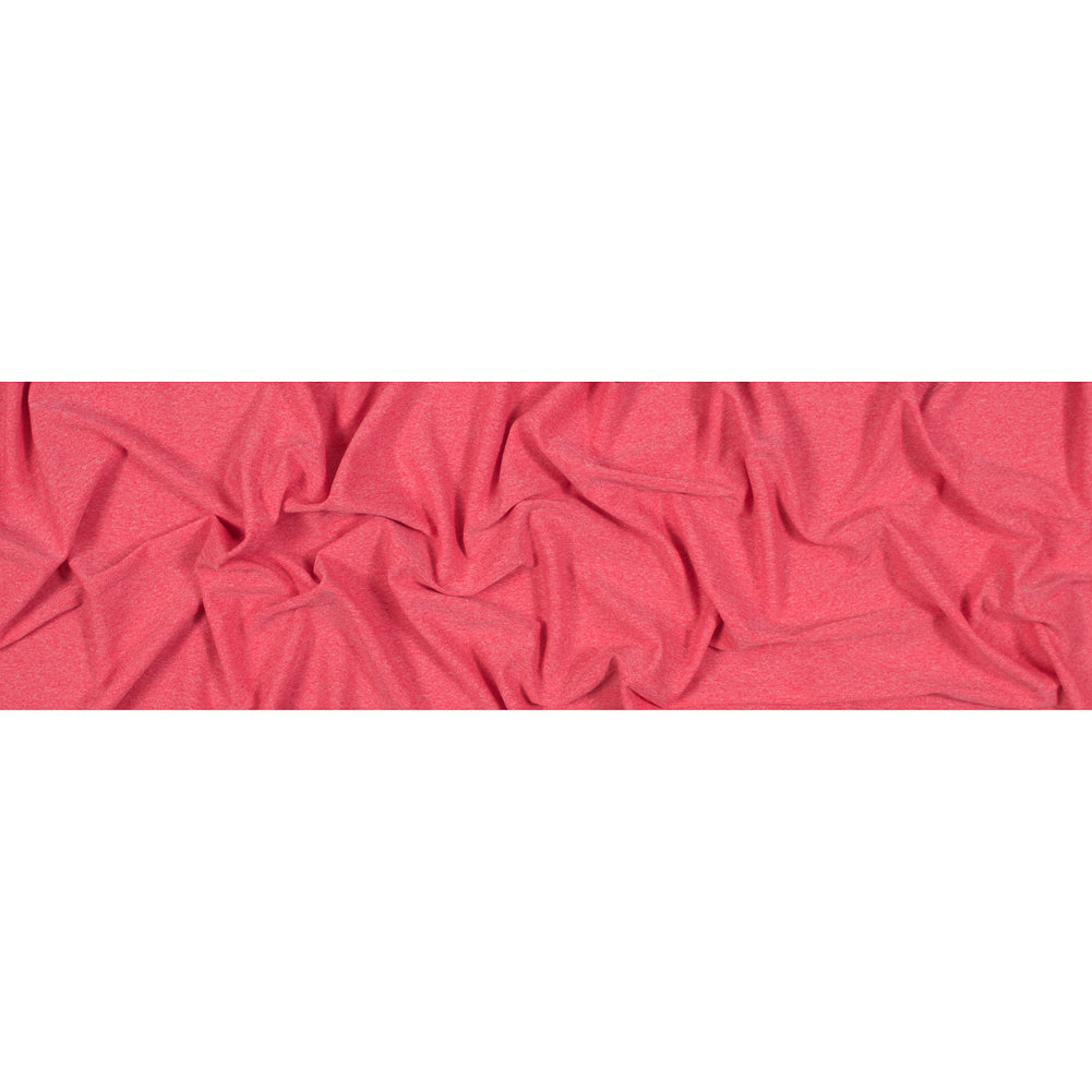 Stretch Performance Jersey - Heathered Neon Coral Full