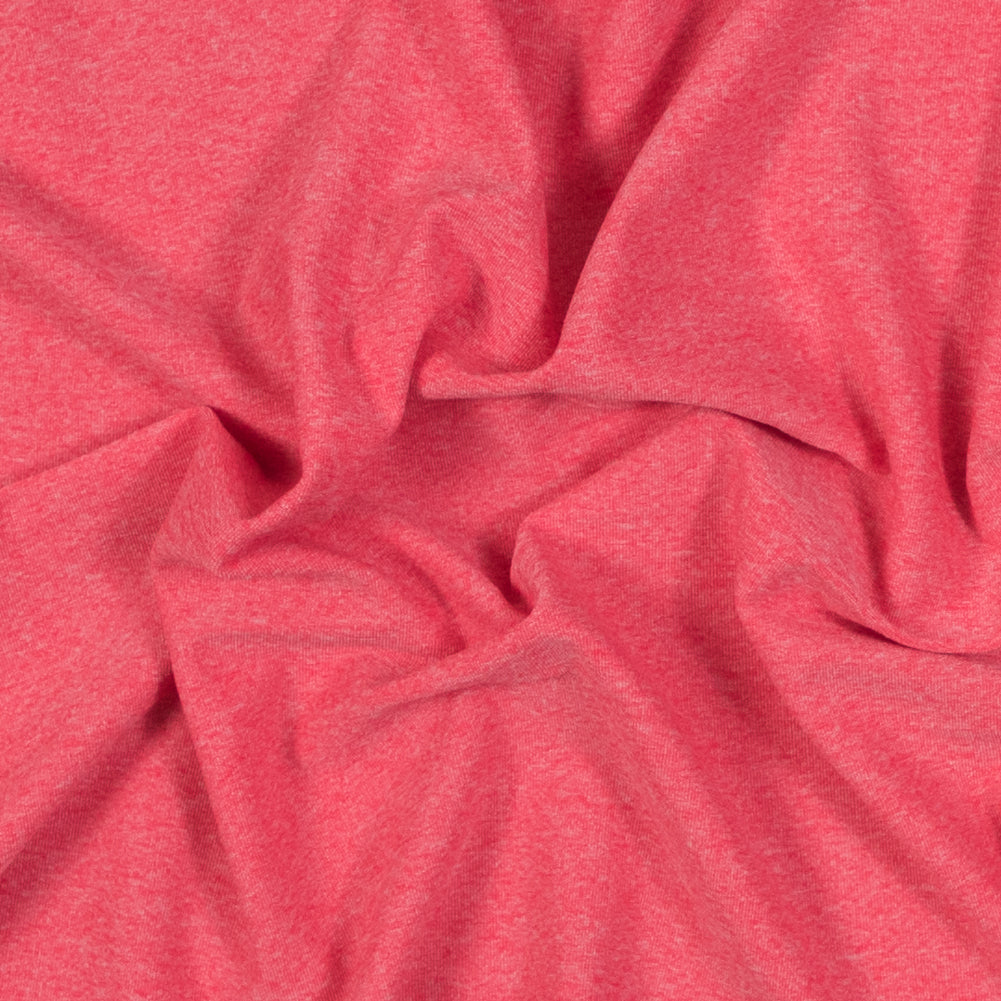 Stretch Performance Jersey - Heathered Neon Coral