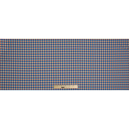Multicolor Checkered Cotton Shirting Full