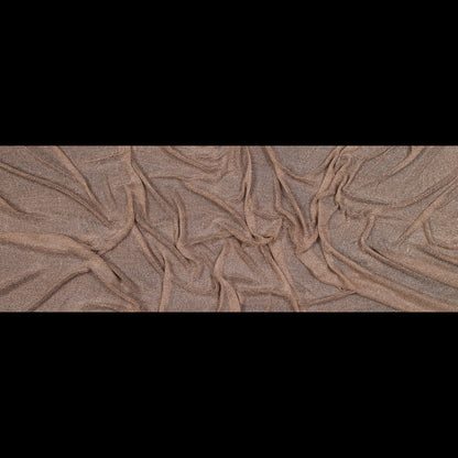 Plastic Chainmail Fabric - Rose Gold Folded