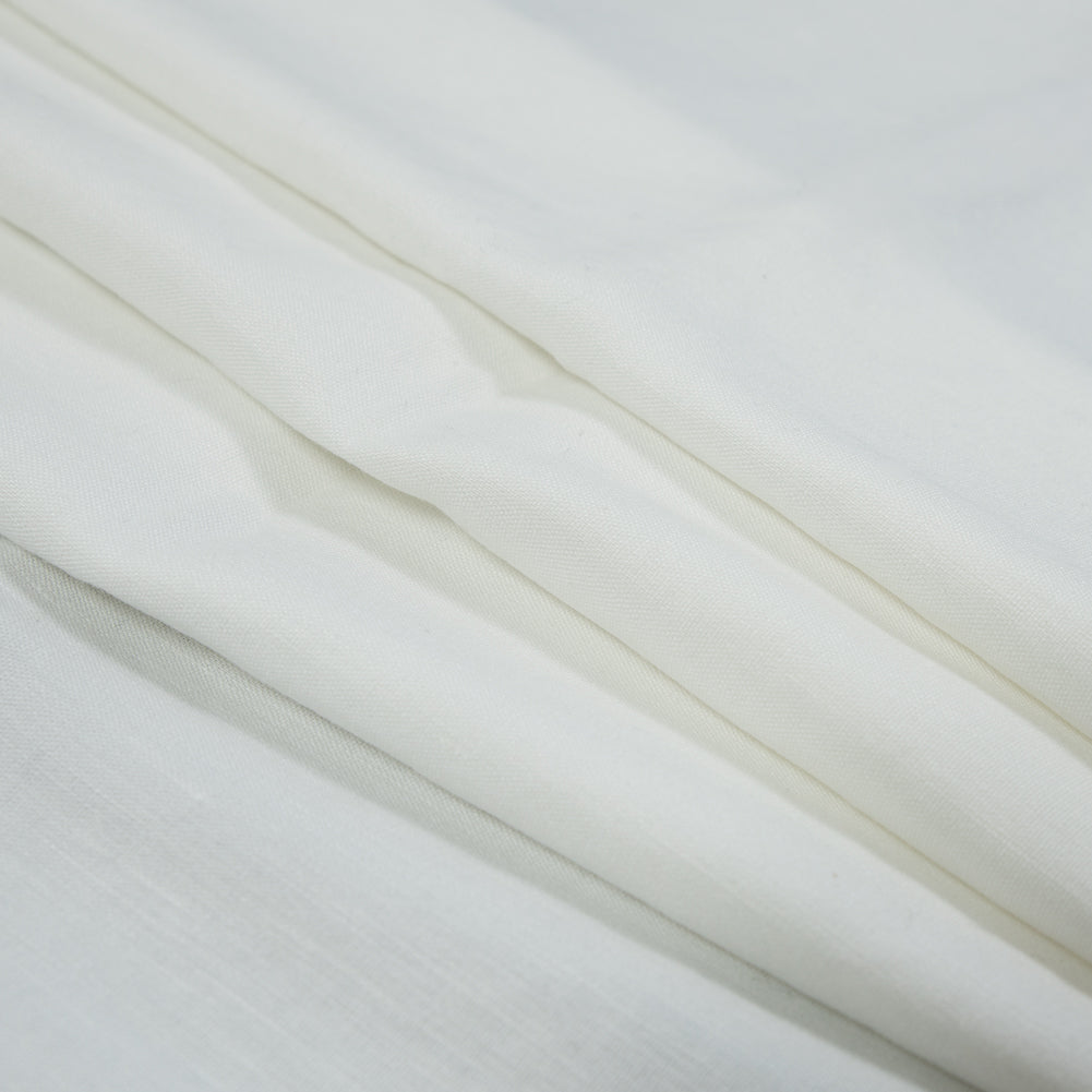 Stretch Linen Woven - Ivory - Asturias Collection