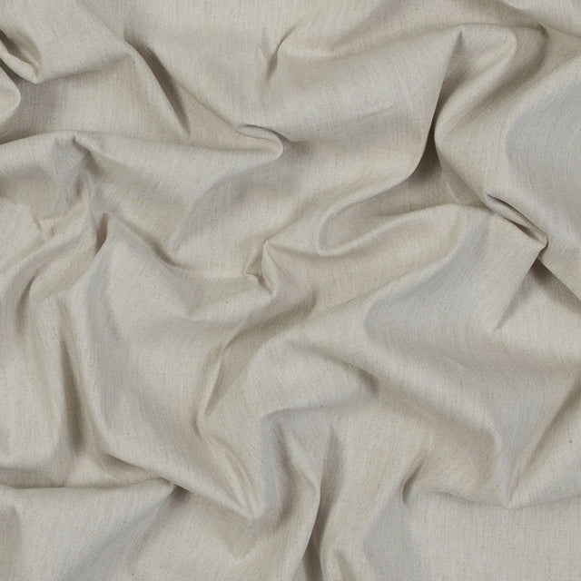 Stretch Linen Woven - Light Oatmeal - Asturias Collection