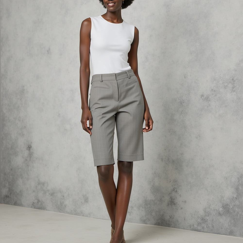Stretch Linen Woven - Dark Oatmeal - Asturias Collection - Editorial
