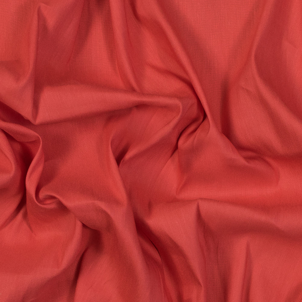 Stretch Linen Woven - Coral - Asturias Collection