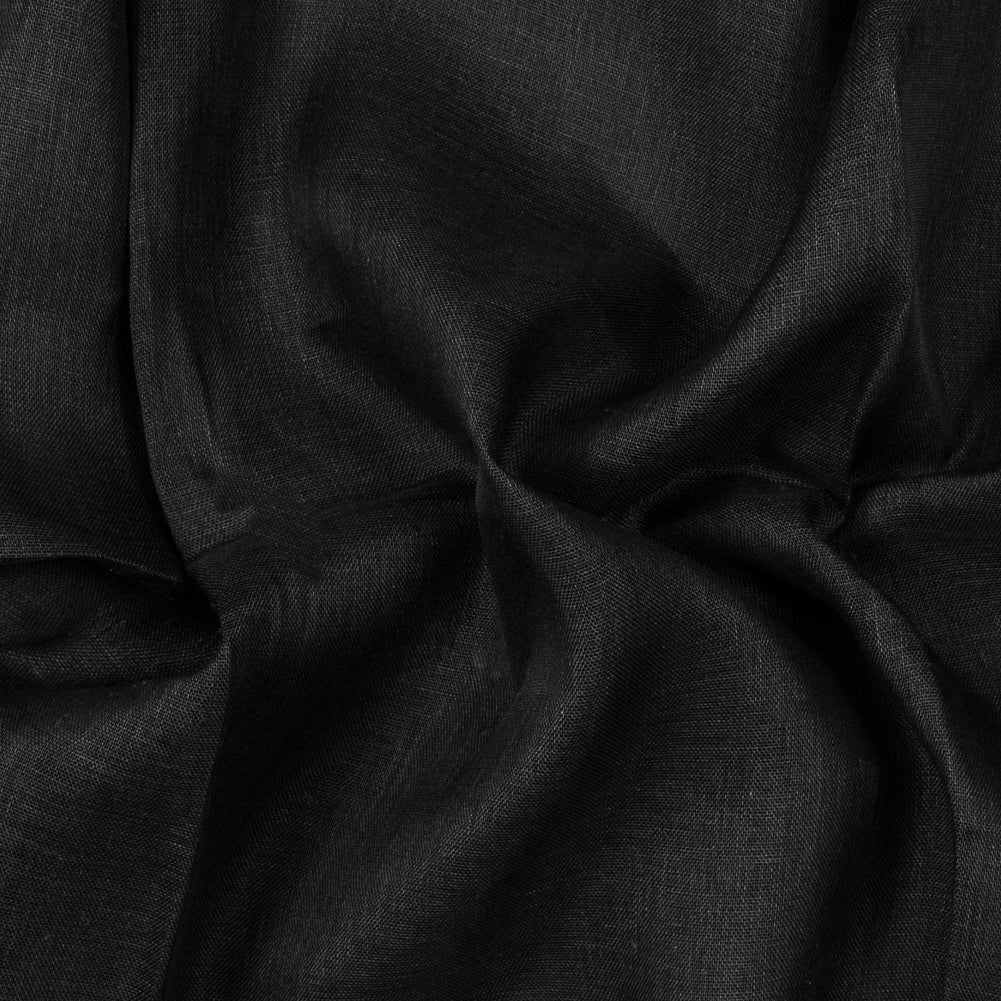 Linen Scrim 58" - Black - Corinth Collection