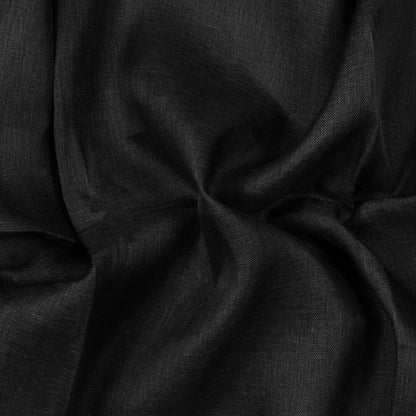 Linen Scrim 58" - Black - Corinth Collection
