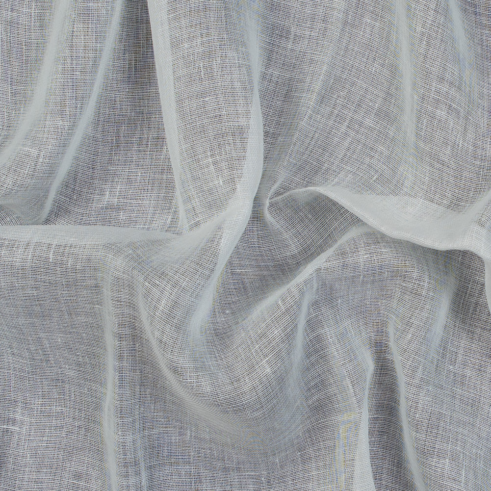 Wide Corinth Ivory Linen Scrim