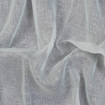 Wide Corinth Ivory Linen Scrim
