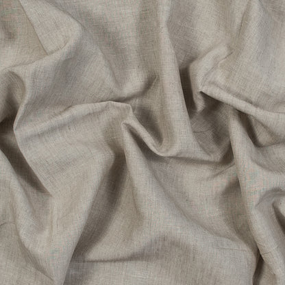 Medium Weight Linen Woven 118" - Oatmeal - Ostrava Collection