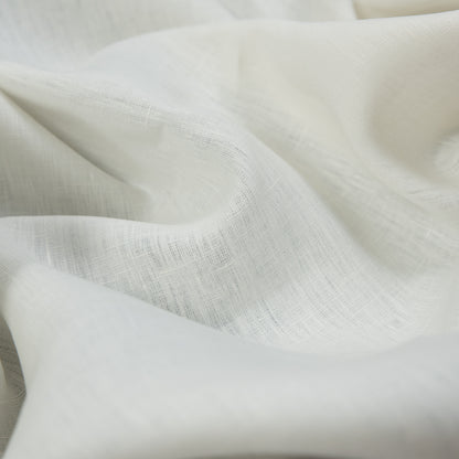 Medium Weight Linen Woven 118" - Vanilla - Ostrava Collection Full
