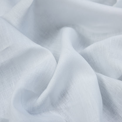 Medium Weight Linen Woven 118" - White - Ostrava Collection Full