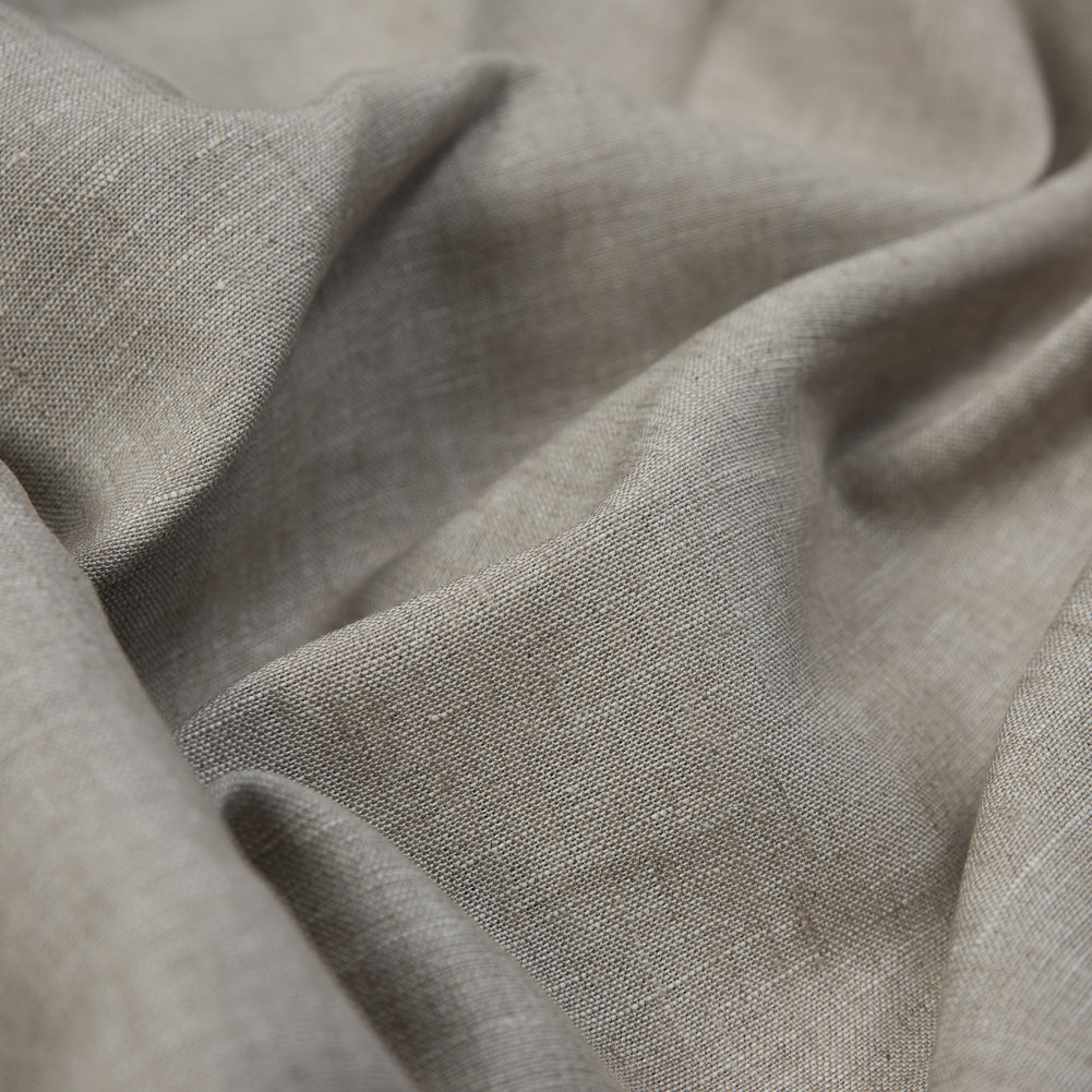 Heavyweight Linen Woven 118" - Oatmeal - Sierra Collection Full