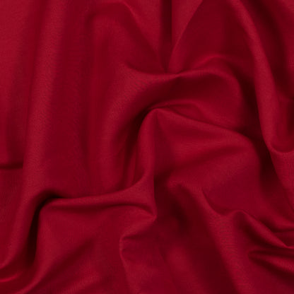 Tivoli Red Linen and Rayon Woven