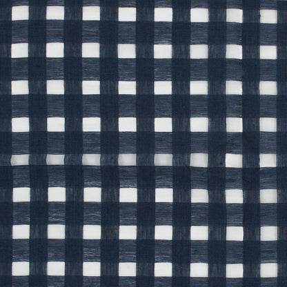 Checkered Linen Woven - New Indigo - Katia Collection