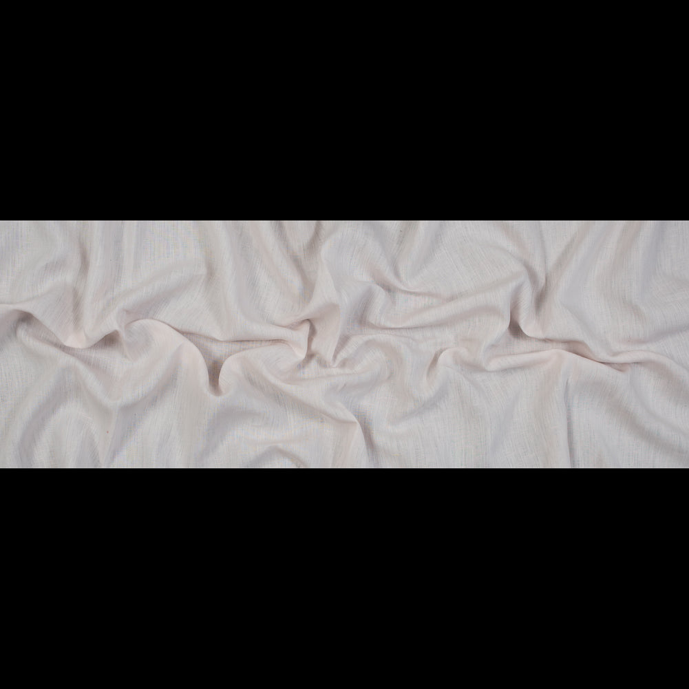 Two-Tone Linen Woven - Pink and White - Sanremo Collection Folded