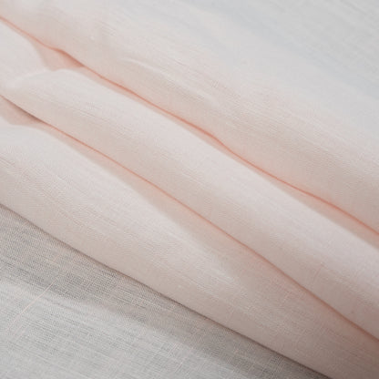 Two-Tone Linen Woven - Pink and White - Sanremo Collection Detail
