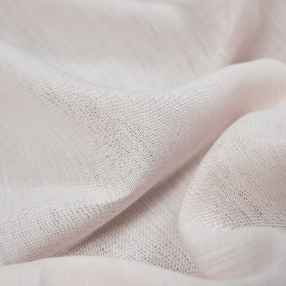 Two-Tone Linen Woven - Pink and White - Sanremo Collection Full
