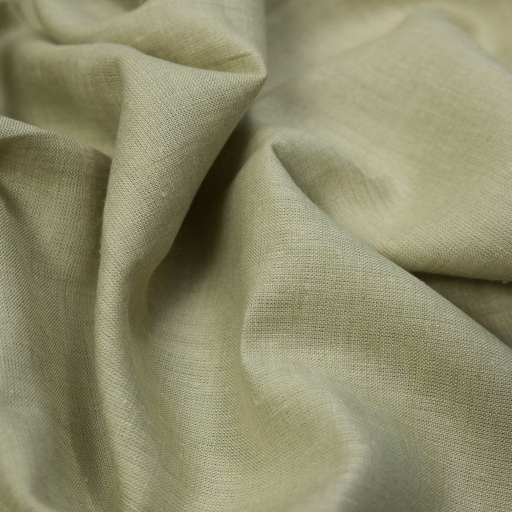 Two-Tone Linen Woven - Mint and Beige - Sanremo Collection Full
