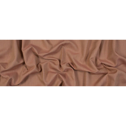 Two-Tone Linen Woven - Tan and Brick - Sanremo Collection Folded