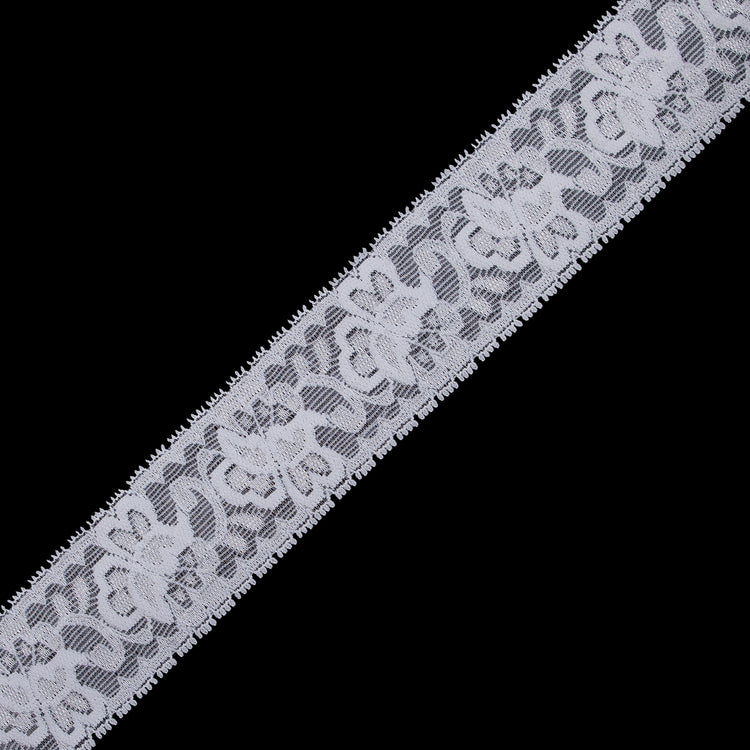 template--25130090922057__main-White Stretch Lace Trim - 2.625"