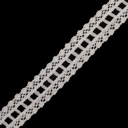 Off-White Crochet Lace - 1.75" Detail