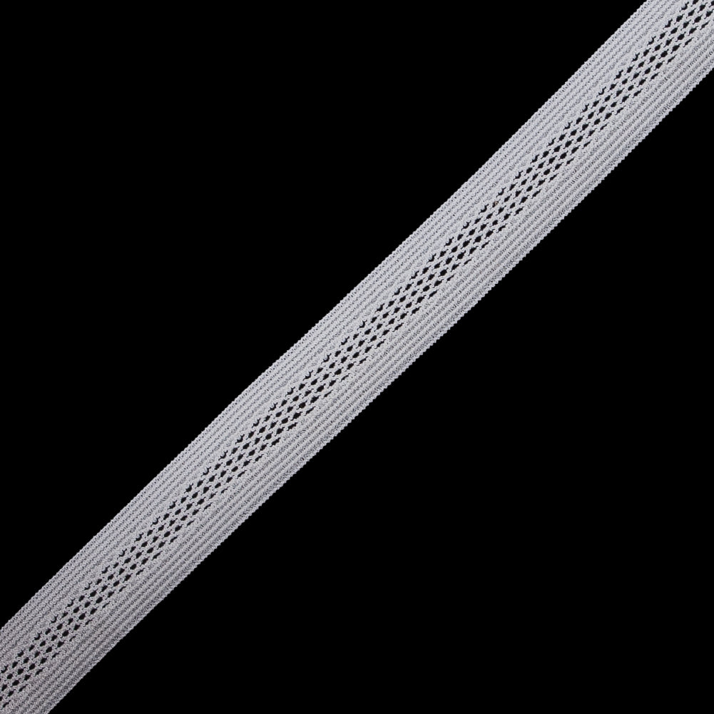 White Elastic Trim - 0.75" Detail