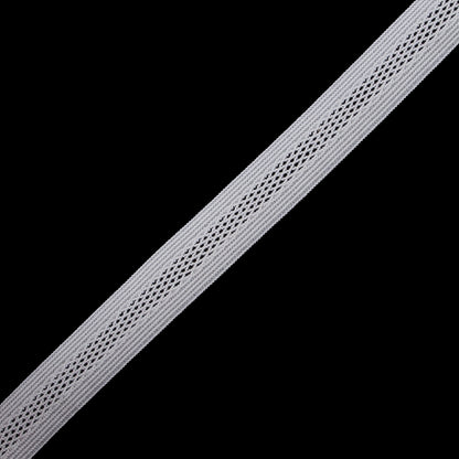 White Elastic Trim - 0.75" Detail