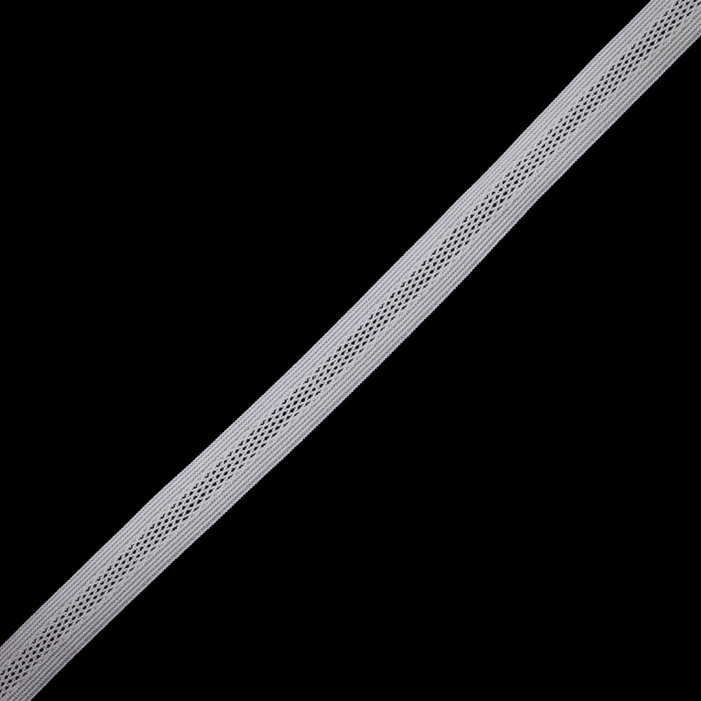 White Elastic Trim - 0.75"