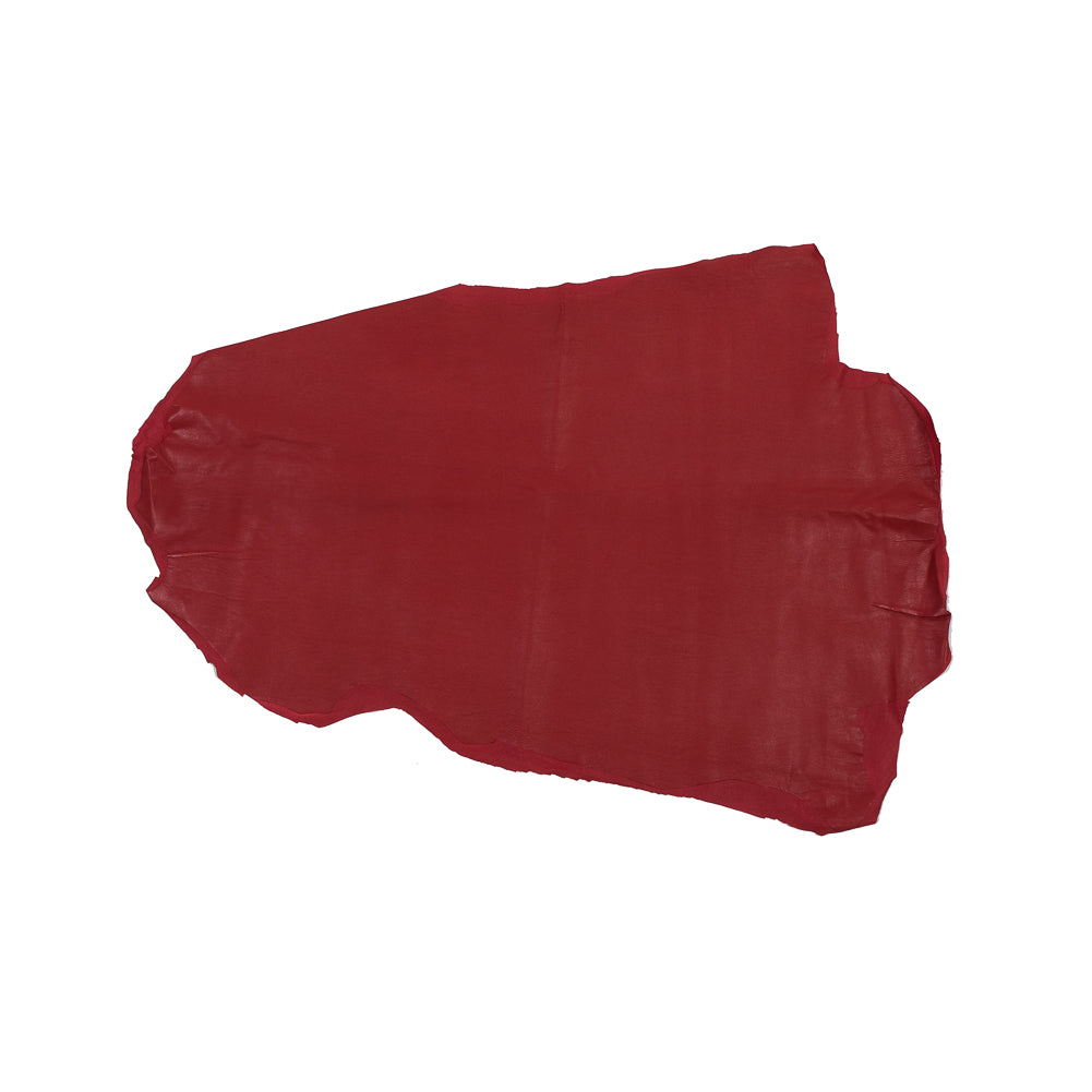 Medium Red Stretch Lamb Leather