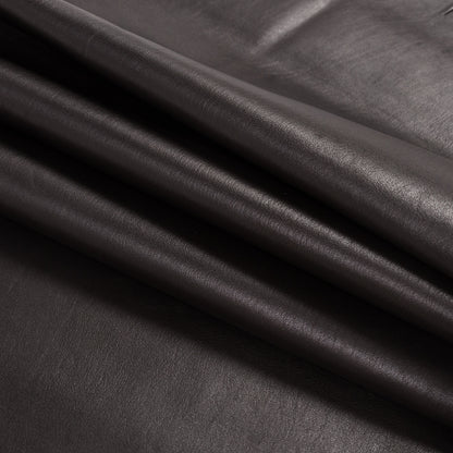 Medium Espresso Stretch Lamb Leather Folded