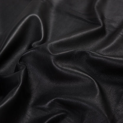Medium Black Lamb Leather Detail