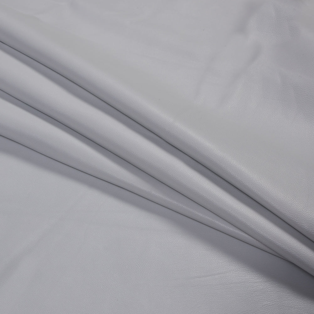 Large White Lamb Leather Folded