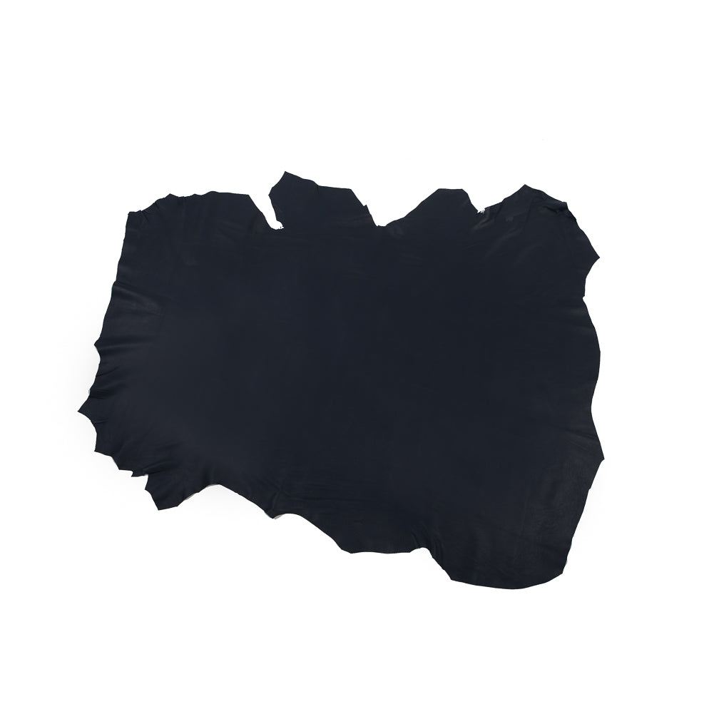 Large Navy Lamb Leather