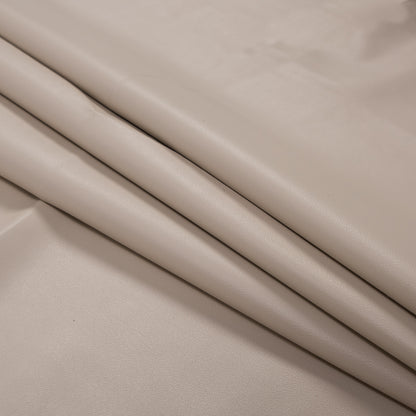 Medium Beige Gray Lamb Leather Folded