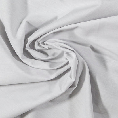 Calendered Organic Cotton Chambray - Gray - Ramillies Collection