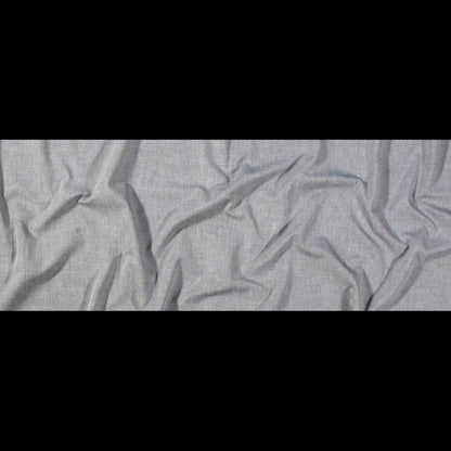 Calendered Organic Cotton Oxford - Black - Chesterton Collection Folded