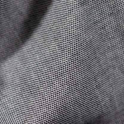 Calendered Organic Cotton Oxford - Black - Chesterton Collection Full