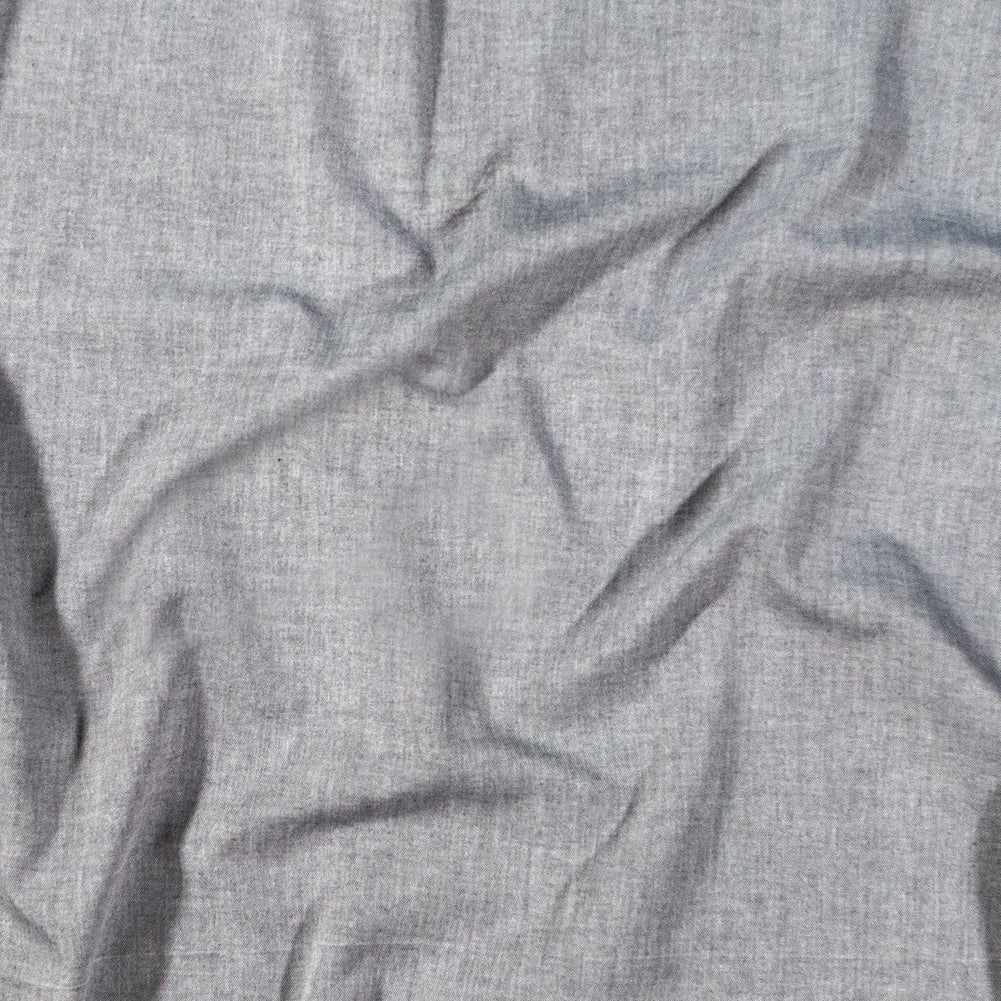 Calendered Organic Cotton Oxford - Black - Chesterton Collection