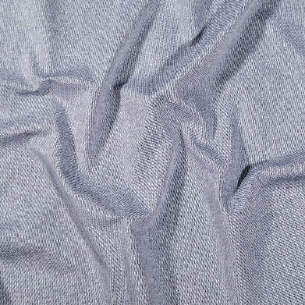 Calendered Organic Cotton Oxford - Navy - Chesterton Collection