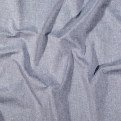 Calendered Organic Cotton Oxford - Navy - Chesterton Collection