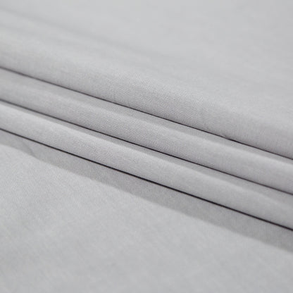 Calendered Organic Cotton Oxford - Gray - Chesterton Collection Detail