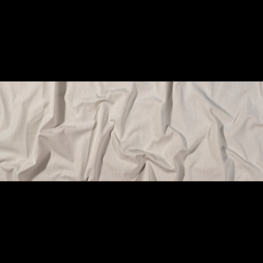 Calendered Organic Cotton Oxford - Beige - Chesterton Collection Folded