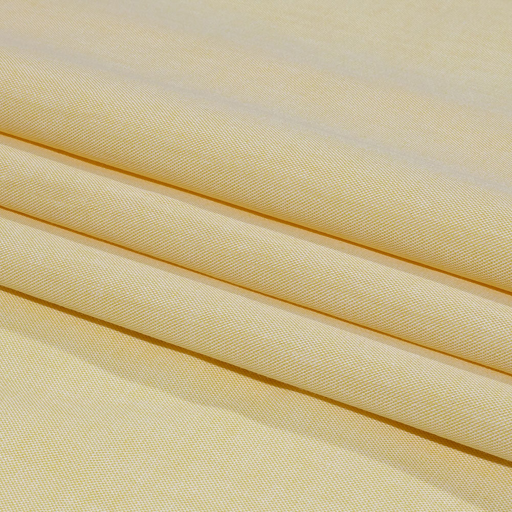 Calendered Organic Cotton Oxford - Yellow - Chesterton Collection Full