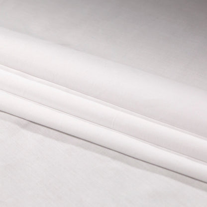 Calendered Organic Cotton Oxford - White - Chesterton Collection Detail