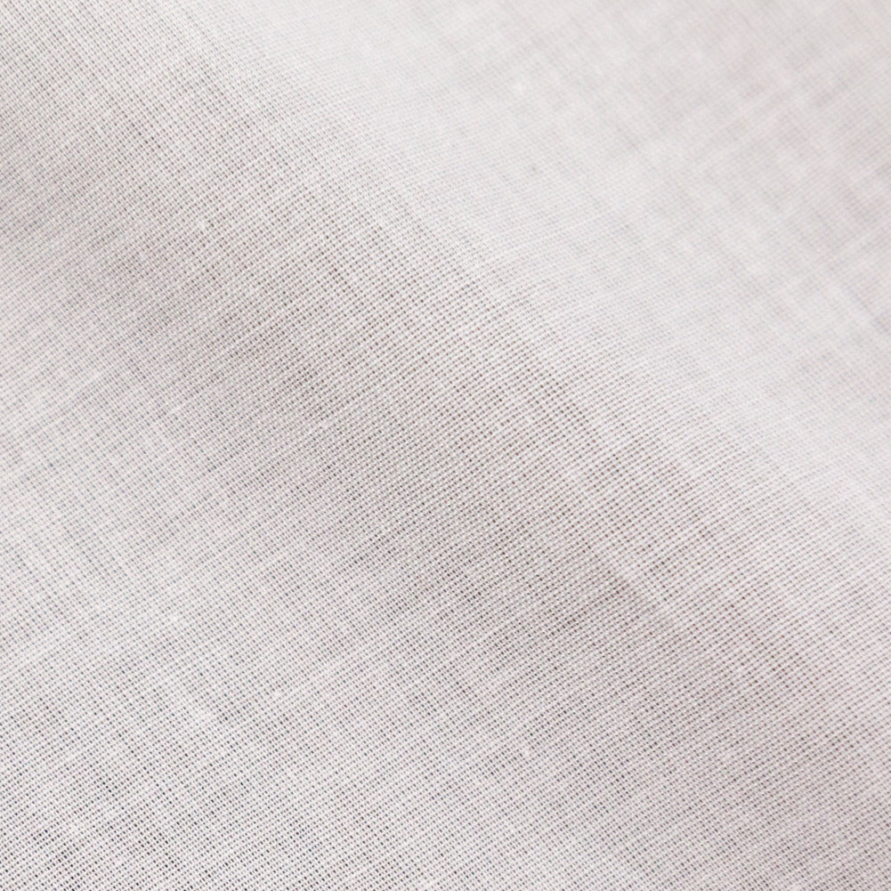 Mercerized Organic Egyptian Cotton Voile - White - Toulouse Collection Full