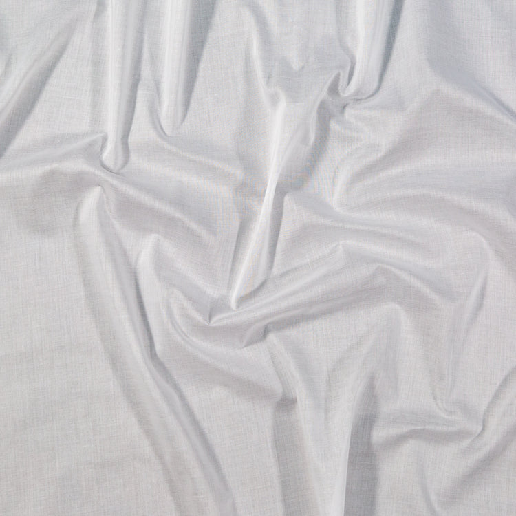 template--25130090922057__main-Mercerized Organic Egyptian Cotton Voile - White - Toulouse Collection